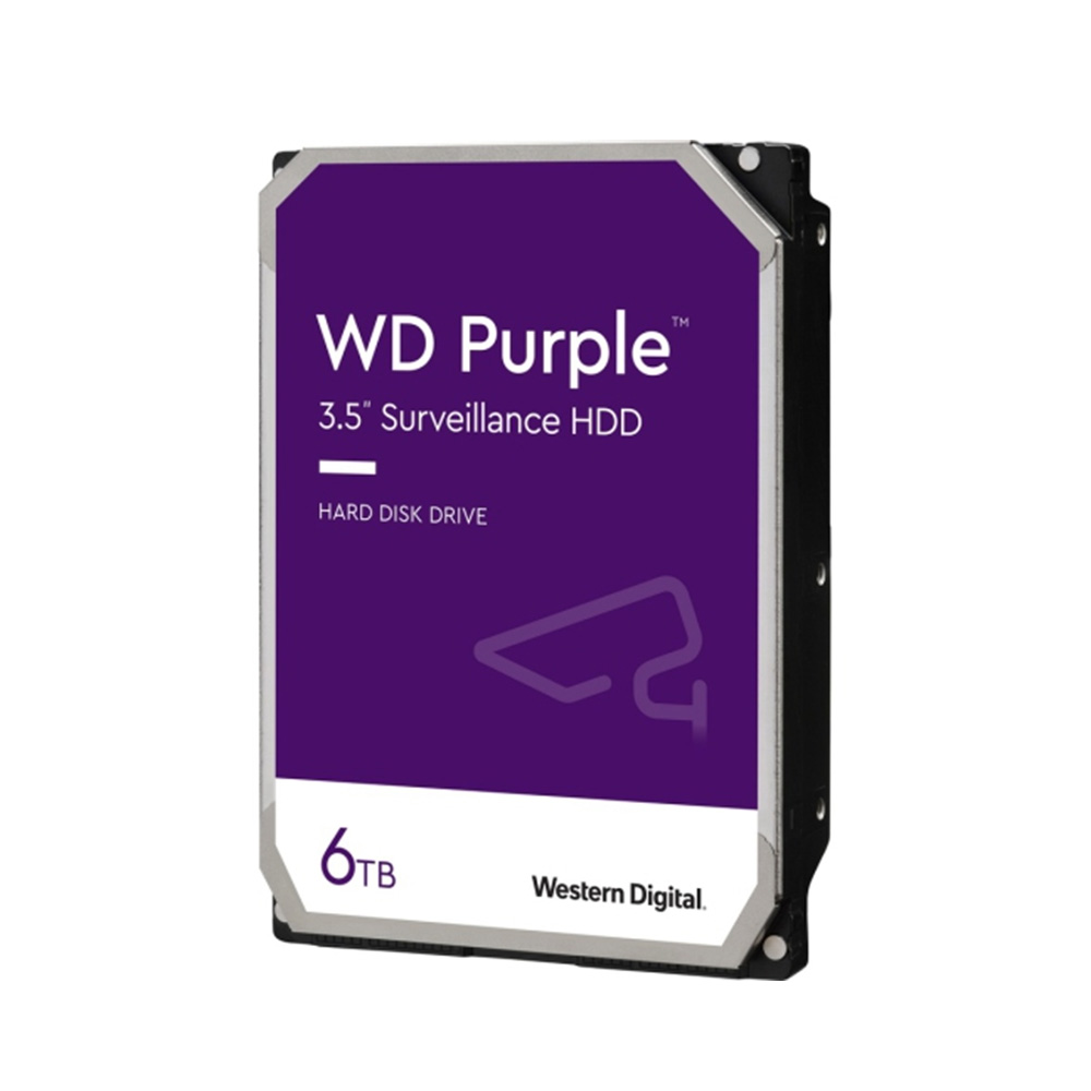 Western Digital Hard Disk Drive, Surveillance Grade, SATA, 6TB, HK-HDD6T